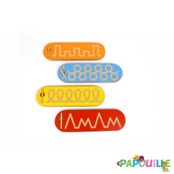 Kit de pré-écriture montessori - Papouille