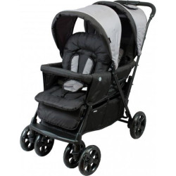 Poussette double bébé légère compacte - Papouille