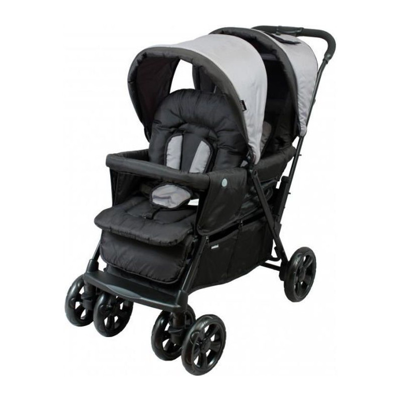 Poussette double bébé légère compacte - Papouille