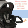 Poussette double bébé légère compacte - Papouille