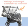Poussette double bébé légère compacte - Papouille