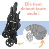 Poussette double bébé légère compacte - Papouille