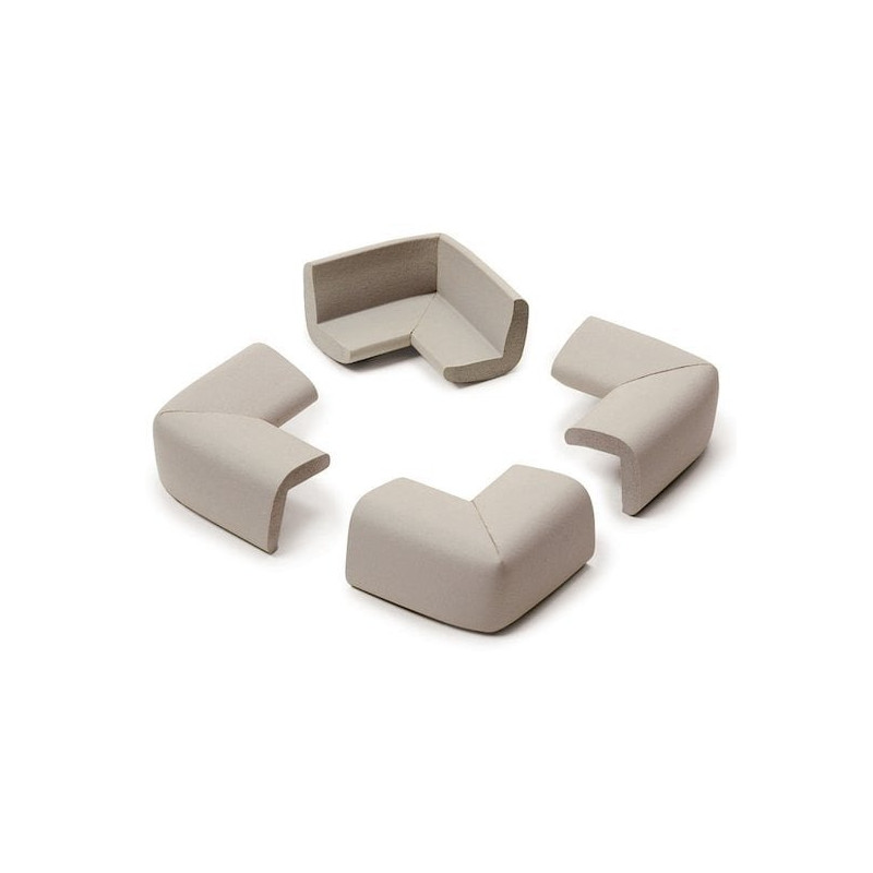 4 coins de protection pour table en mousse antichoc - Papouille