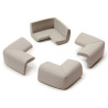 4 coins de protection pour table en mousse antichoc - Papouille