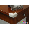 4 coins de protection pour table en mousse antichoc - Papouille