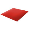 Aire d'évolution en mousse pvc 100x100x2cm Rouge - Papouille