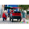 Poussette chariot quadruple kiddy bus tortue 4 places - Papouille