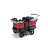 Poussette chariot quadruple kiddy bus tortue deluxe 4 places - Papouille