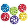 3 balles alvéolées souples - Papouille