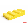 Module 4 vagues douce en mousse pvc h.30cm 90 x 60 jaune - Papouille