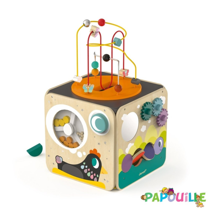 Cube maxi looping multi-activites - Papouille