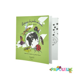Bestiaire du jardin enchanté livre enfant - Papouille