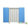 Protection radiateur en mousse pour angle - 2 pièces - sur m - Papouille
