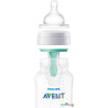 Biberon col large avent anti-colic - 125 ml avec valve airfr - Papouille