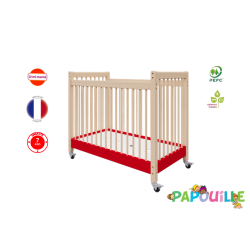 Lit en bois d'évacuation pour crèche - Papouille