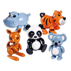 Figurines articulées animaux sauvage - Papouille