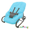 Housse de Transat bouclette coton Universelle Bleu - Papouille