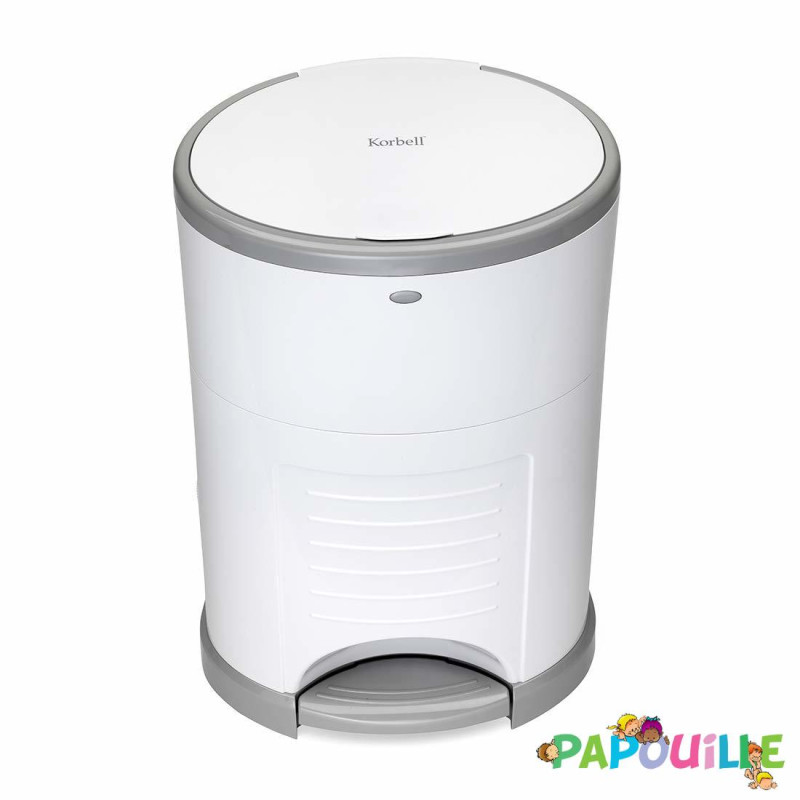 Poubelle 60 couches anti-odeurs 26 litres plus - Papouille