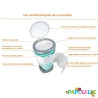 Poubelle 60 couches anti-odeurs 26 litres plus - Papouille