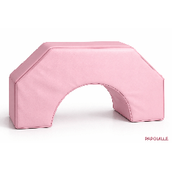Le petit pont en mousse rose - Papouille