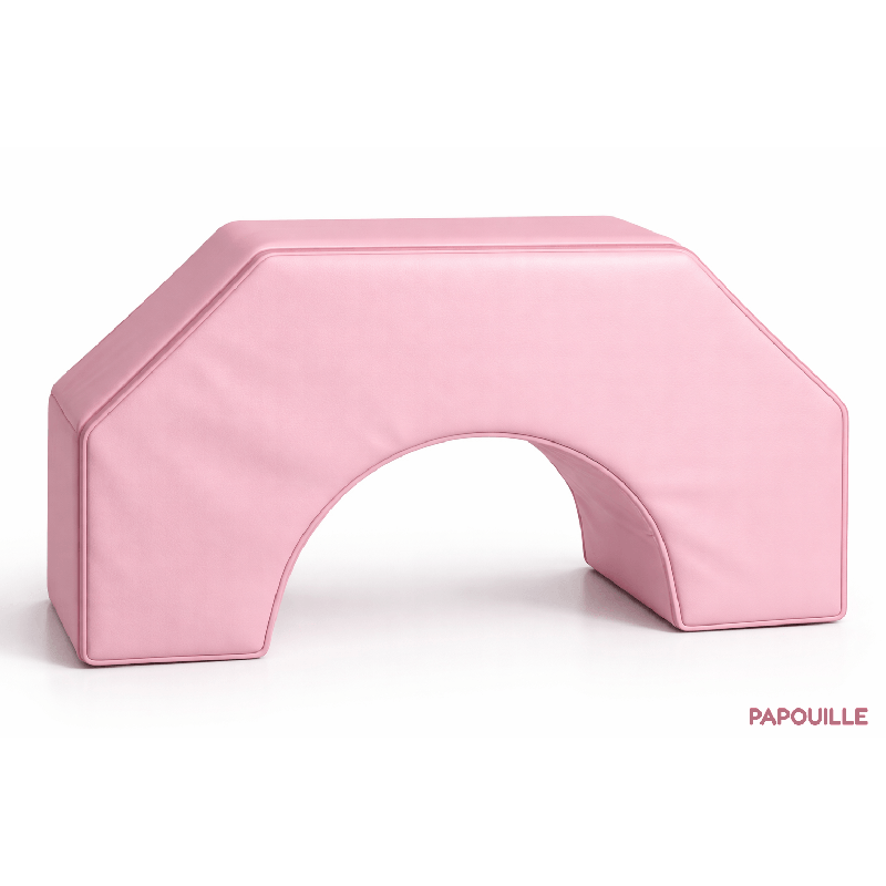 Le petit pont en mousse rose - Papouille