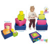 Module 4 cubes mousse en pvc - Papouille