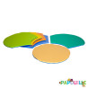 Tapis motricité libre pétales 240x240x2cm - Papouille