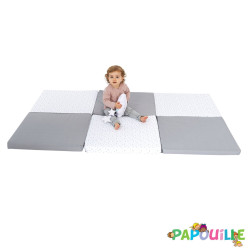 Tapis pliable de motricité 180 x 120 x 4cm - Papouille