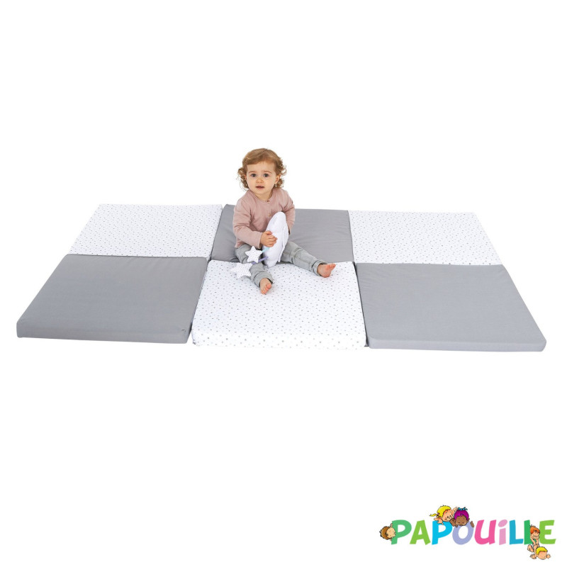 Tapis pliable de motricité 180 x 120 x 4cm - Papouille