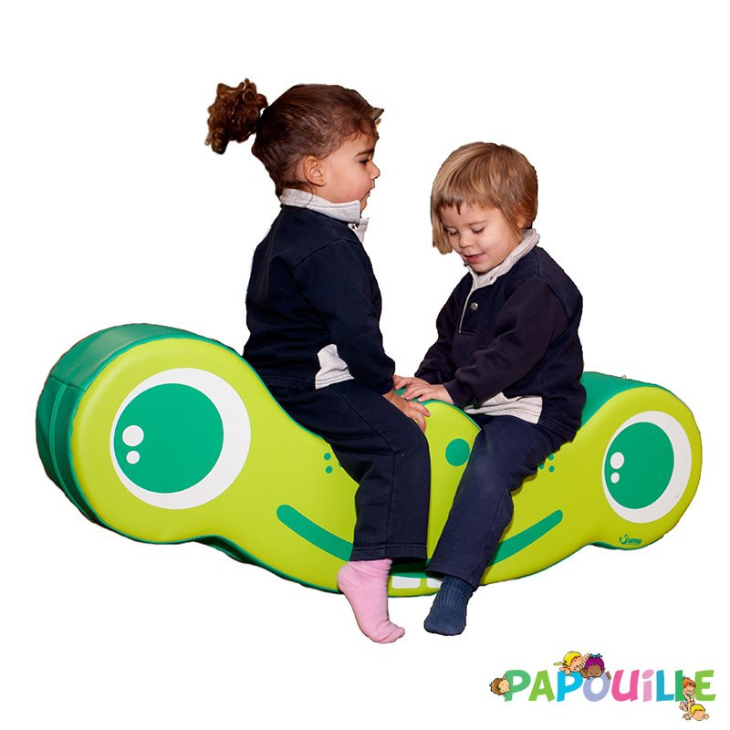 La grenouille en mousse à bascule - Papouille