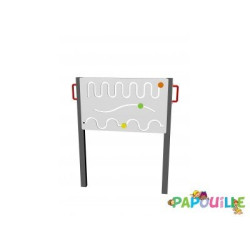 Panneau de manipulation zigzag - Papouille