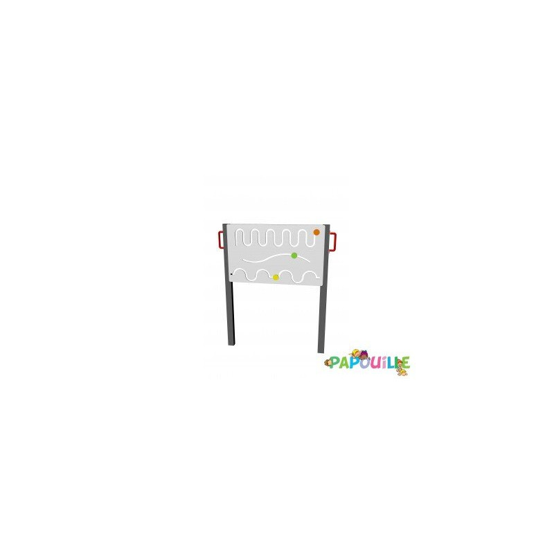 Panneau de manipulation zigzag - Papouille