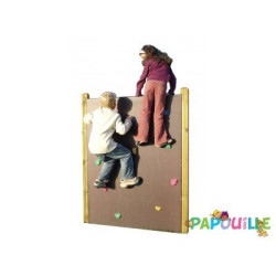 Mur d'escalade panneau en bois - Papouille