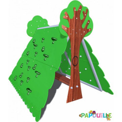 Cabane en bois d'escalade - Papouille