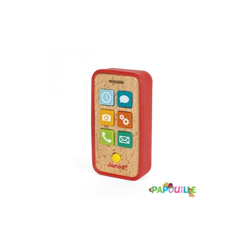 Téléphone portable sonore - Papouille