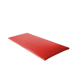 Tapis de gymnastique en mousse pvc 200x50x2cm Rouge - Papouille