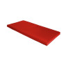 Tapis de réception en mousse pvc 200 x 100 x 10cm rouge - Papouille