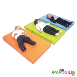 Matelas pliable, empilable mousse 110 x 60 - Papouille