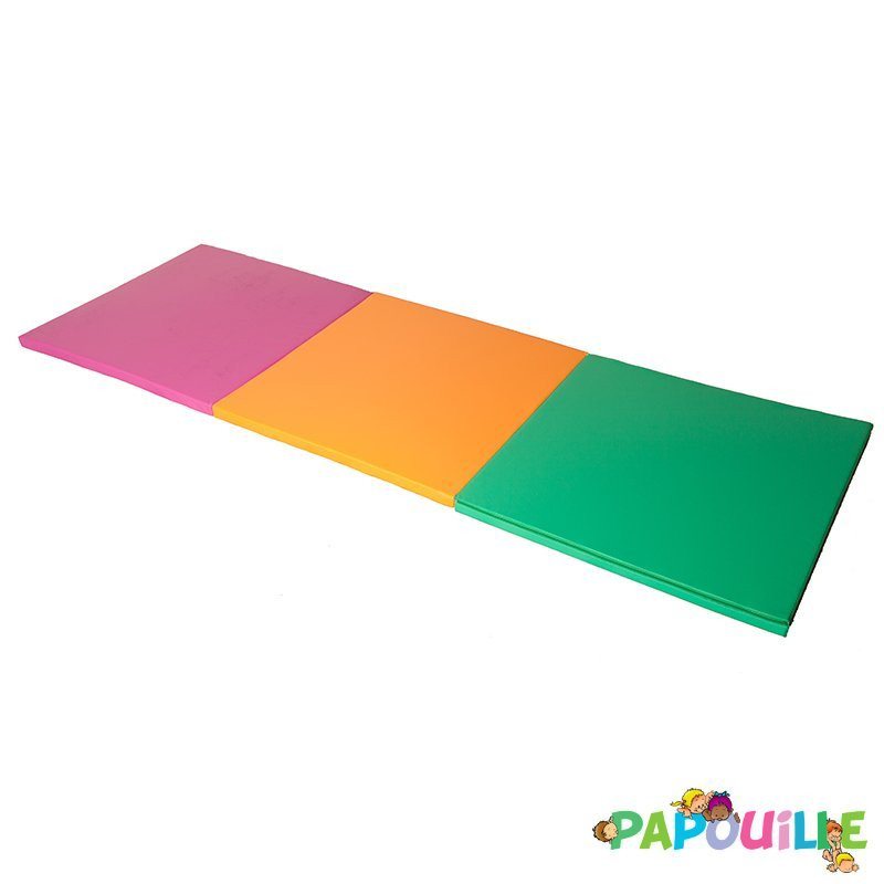 Tapis de réception pliant 3 parties en mousse pvc 300x100x5c - Papouille