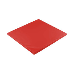Tapis de sol de réception bébé 200x200x10cm Rouge - Papouille