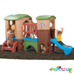 Plateforme de jeu complète clubhouse - Papouille