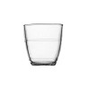 Lot de 6 gobelets duralex en verre trempé 16cl empilable - Papouille