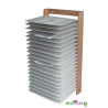 Sèche dessins mural en bois 15 plaques - Papouille