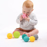 Lot de 8 balles sensorielles - Papouille