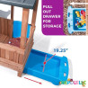 Cabane aventure et toboggan step2 - Papouille
