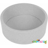 Piscine à balles pour bébé avec 200 balles 90x30cm gris clai - Papouille
