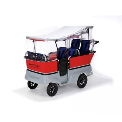 Habillage pluie pour kiddy bus 6 places - Papouille