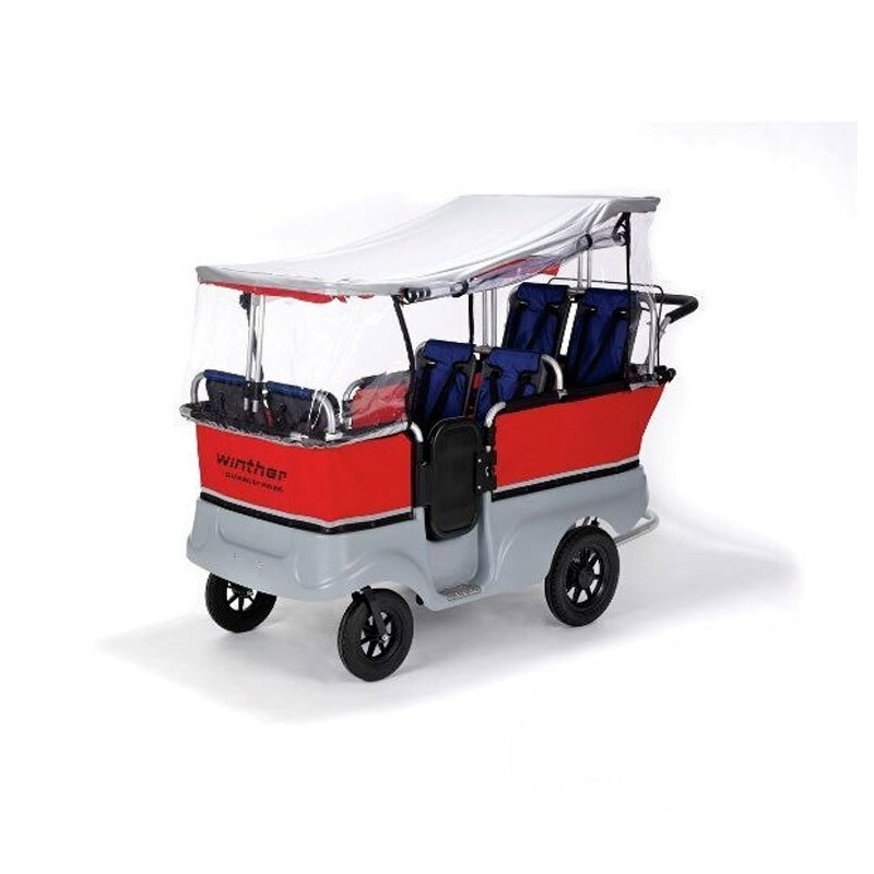 Habillage pluie pour kiddy bus 6 places - Papouille