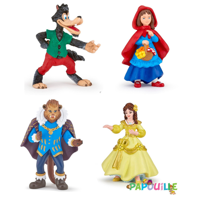 Lot de figurines fantastiques (figurines papo) - Papouille