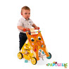 Chariot multi-activités chat en bois enfant (janod) - Papouille